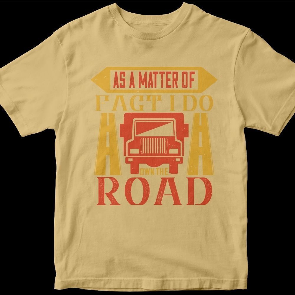 New Funny Trucker Gear Graphic T Shirt Trucker Gear Short Sleeve Casual